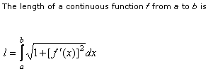 Arc Length, Mathematics Formulae, Eformulae.com