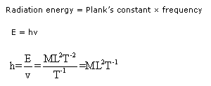 planck's constant