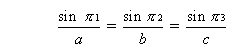 Law of Sines, Trigonometry, Mathematics Formulae, Eformulae.com